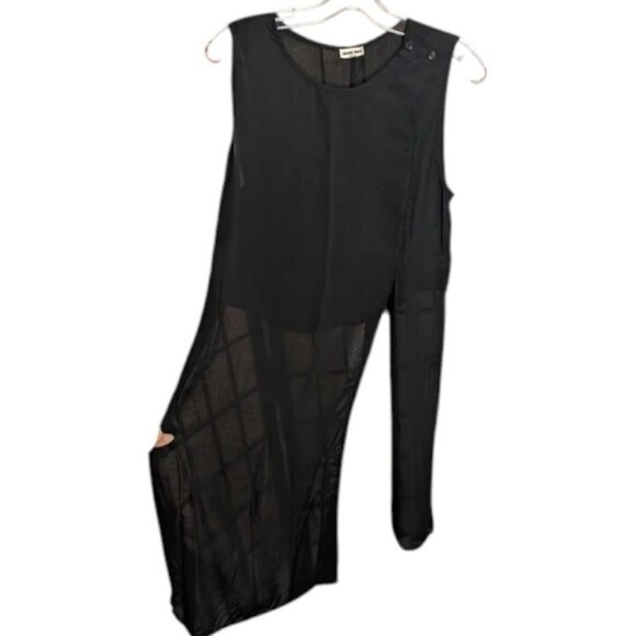 Shaina Mote black layered tank top size L - Picture 3 of 9